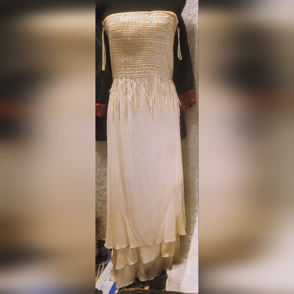 Vintage Daymour Couture Strapless Dress.